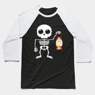 Little Skeleton Baseball T-Shirt